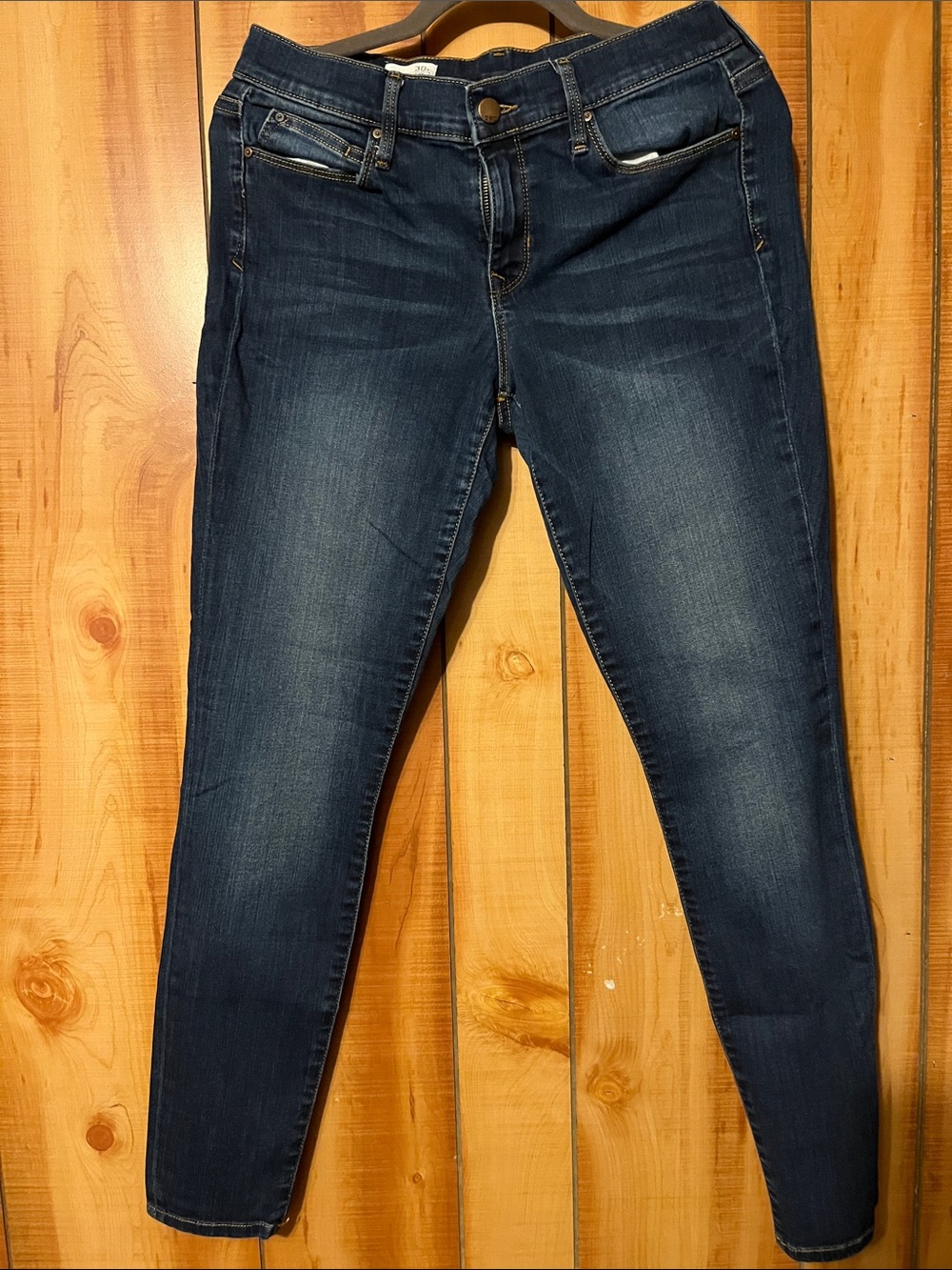 GAP 1969 Women's Skinny Legging Jeans in Dark Blue Wash